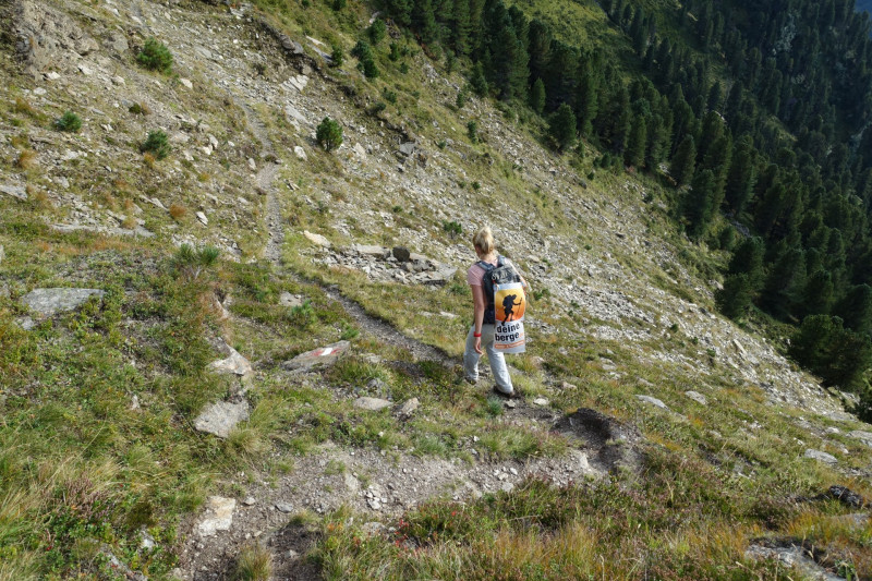 Alpengasthof Lsens - Hochgrafljoch - Hohe Rte - Gallwieser Mittergrat - Roter Kogel - Zirmweg - Alpengasthof Lsens