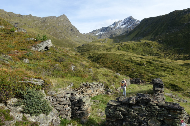 Alpengasthof Lsens - Hochgrafljoch - Hohe Rte - Gallwieser Mittergrat - Roter Kogel - Zirmweg - Alpengasthof Lsens