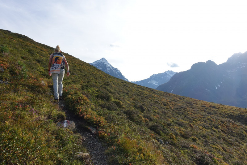 Alpengasthof Lsens - Hochgrafljoch - Hohe Rte - Gallwieser Mittergrat - Roter Kogel - Zirmweg - Alpengasthof Lsens