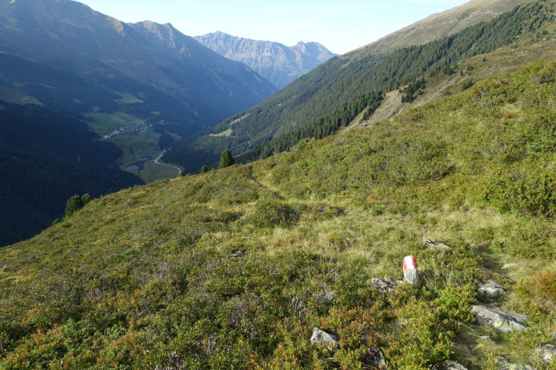 Alpengasthof Lsens - Hochgrafljoch - Hohe Rte - Gallwieser Mittergrat - Roter Kogel - Zirmweg - Alpengasthof Lsens