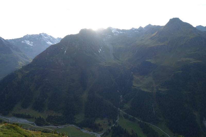 Alpengasthof Lsens - Hochgrafljoch - Hohe Rte - Gallwieser Mittergrat - Roter Kogel - Zirmweg - Alpengasthof Lsens