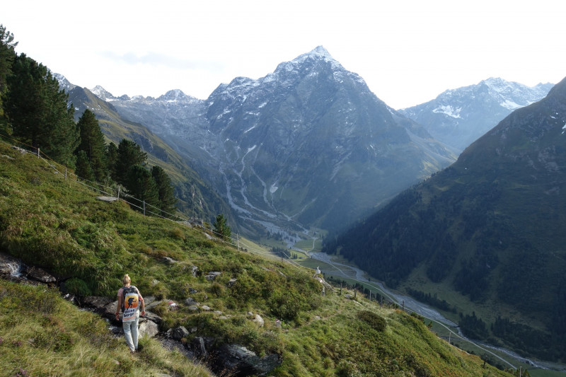 Alpengasthof Lsens - Hochgrafljoch - Hohe Rte - Gallwieser Mittergrat - Roter Kogel - Zirmweg - Alpengasthof Lsens