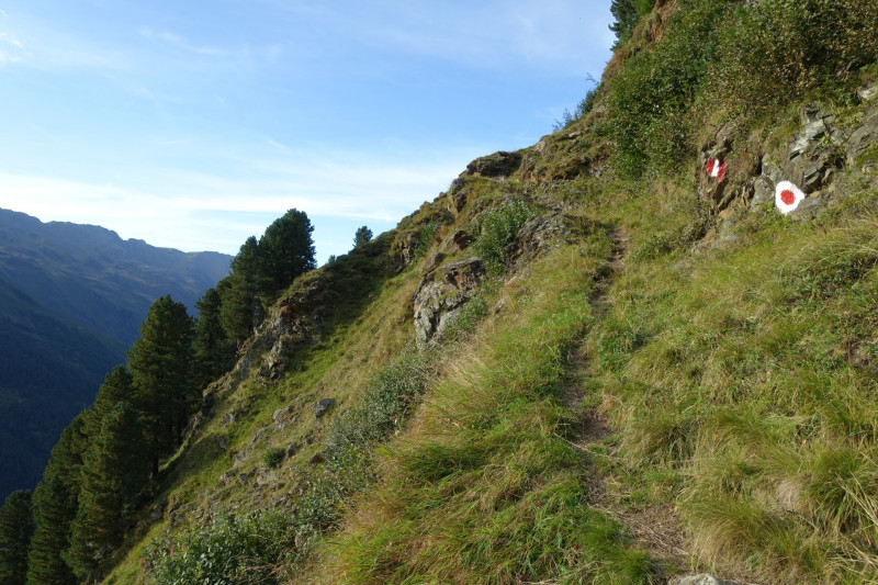 Alpengasthof Lsens - Hochgrafljoch - Hohe Rte - Gallwieser Mittergrat - Roter Kogel - Zirmweg - Alpengasthof Lsens
