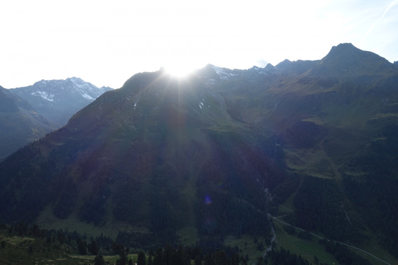 Alpengasthof Lsens - Hochgrafljoch - Hohe Rte - Gallwieser Mittergrat - Roter Kogel - Zirmweg - Alpengasthof Lsens