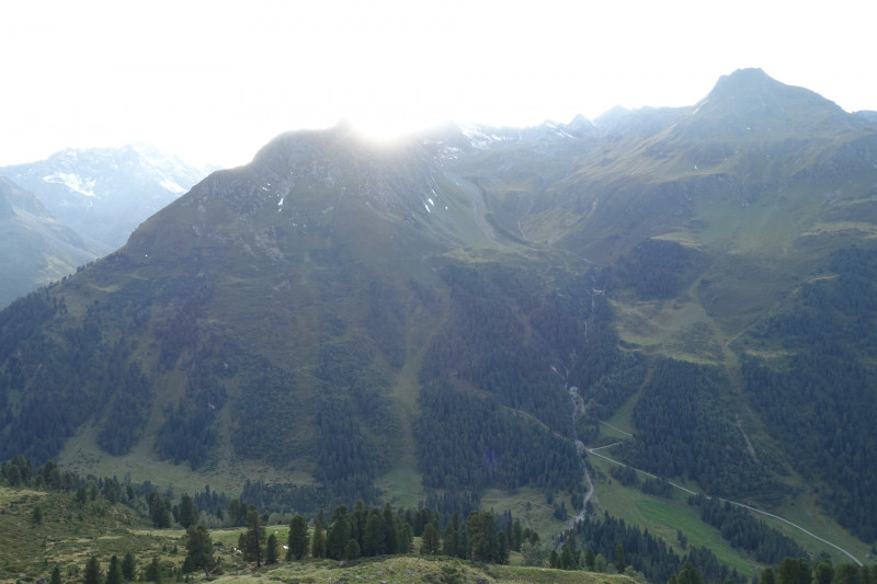 Alpengasthof Lsens - Hochgrafljoch - Hohe Rte - Gallwieser Mittergrat - Roter Kogel - Zirmweg - Alpengasthof Lsens