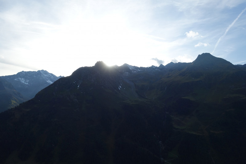Alpengasthof Lsens - Hochgrafljoch - Hohe Rte - Gallwieser Mittergrat - Roter Kogel - Zirmweg - Alpengasthof Lsens