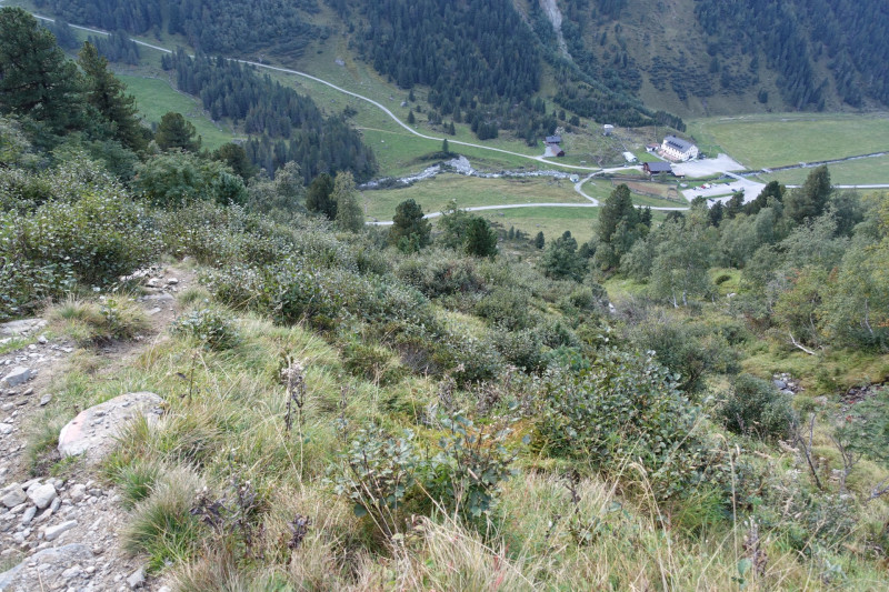 Alpengasthof Lsens - Hochgrafljoch - Hohe Rte - Gallwieser Mittergrat - Roter Kogel - Zirmweg - Alpengasthof Lsens
