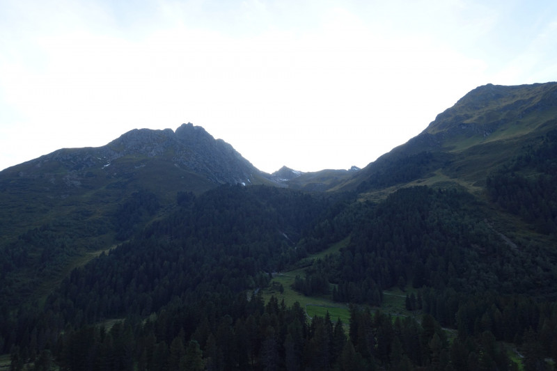 Alpengasthof Lsens - Hochgrafljoch - Hohe Rte - Gallwieser Mittergrat - Roter Kogel - Zirmweg - Alpengasthof Lsens
