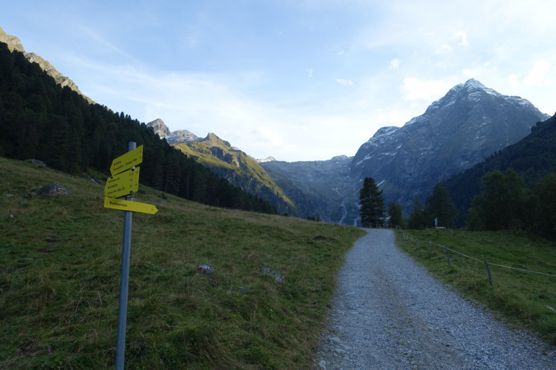 Alpengasthof Lsens - Hochgrafljoch - Hohe Rte - Gallwieser Mittergrat - Roter Kogel - Zirmweg - Alpengasthof Lsens