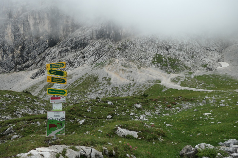 Hochalm - Mauerlufer Kletttersteig - Bernadeinkopf - Schngnge