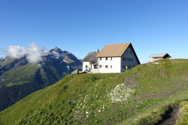 Augsburger Höhenweg: Ansbacher Hütte - Dawinkopf - Gatschkopf - Augsburger Hütte
