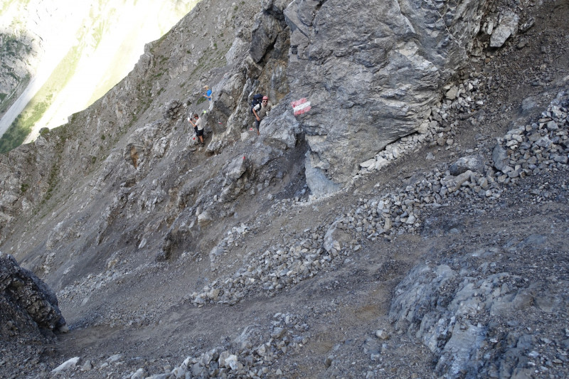 Augsburger Höhenweg: Ansbacher Hütte - Dawinkopf - Gatschkopf - Augsburger Hütte