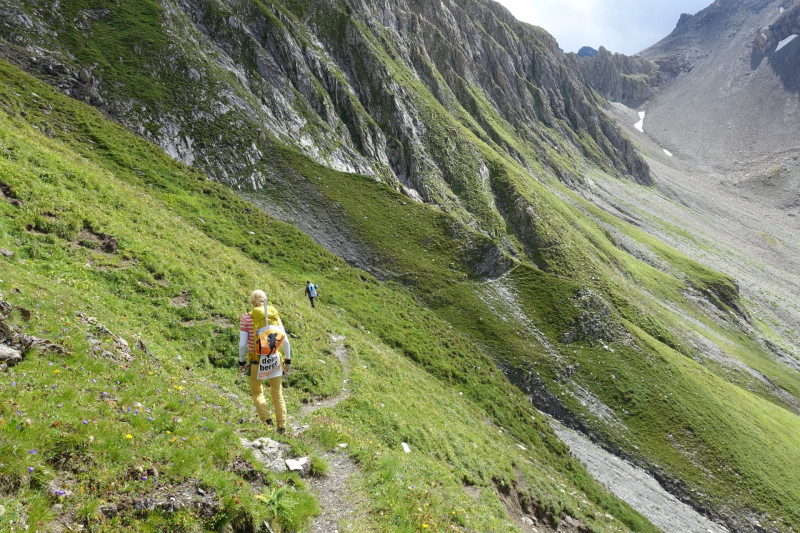 Augsburger Höhenweg: Ansbacher Hütte - Dawinkopf - Gatschkopf - Augsburger Hütte