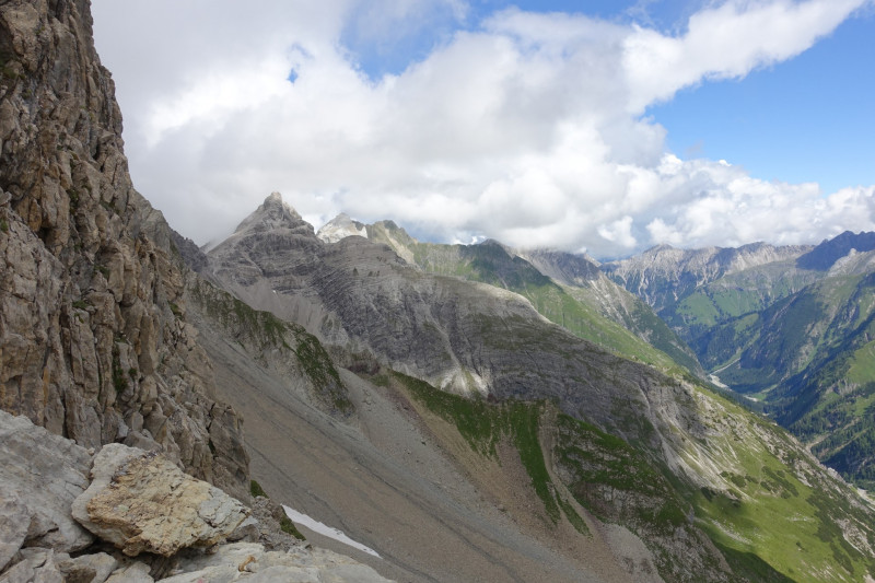 Augsburger Höhenweg: Ansbacher Hütte - Dawinkopf - Gatschkopf - Augsburger Hütte