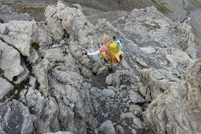 Augsburger Höhenweg: Ansbacher Hütte - Dawinkopf - Gatschkopf - Augsburger Hütte