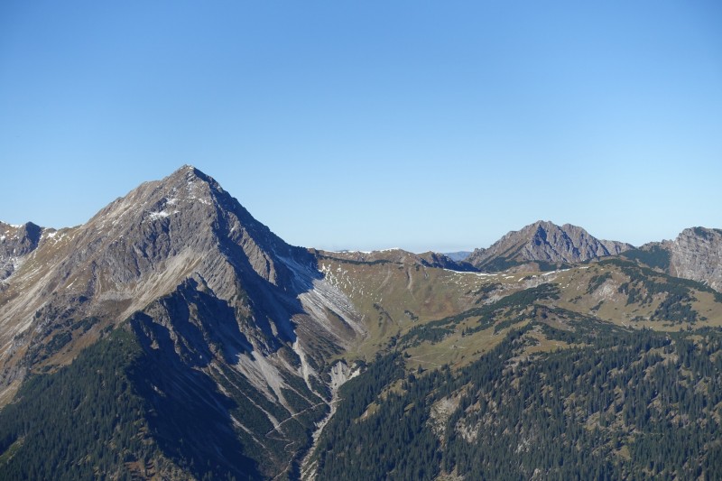 Lochgehrenkopf - Lochgehrenspitze - Sulzspitze - Strindschartenkopf - Litnisschrofen - Krinnenspitze - Nesselwngle