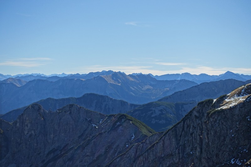 Lochgehrenkopf - Lochgehrenspitze - Sulzspitze - Strindschartenkopf - Litnisschrofen - Krinnenspitze - Nesselwngle
