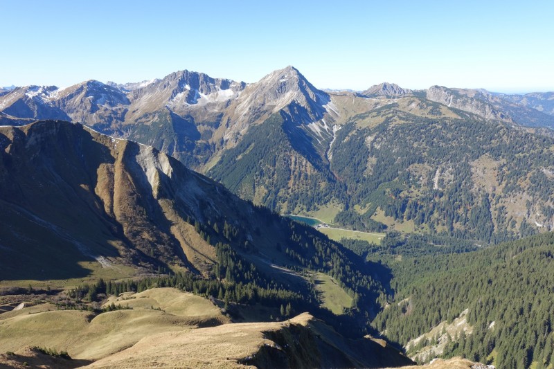 Lochgehrenkopf - Lochgehrenspitze - Sulzspitze - Strindschartenkopf - Litnisschrofen - Krinnenspitze - Nesselwngle