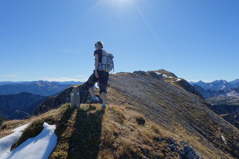 Lochgehrenkopf - Lochgehrenspitze - Sulzspitze - Strindschartenkopf - Litnisschrofen - Krinnenspitze - Nesselwngle