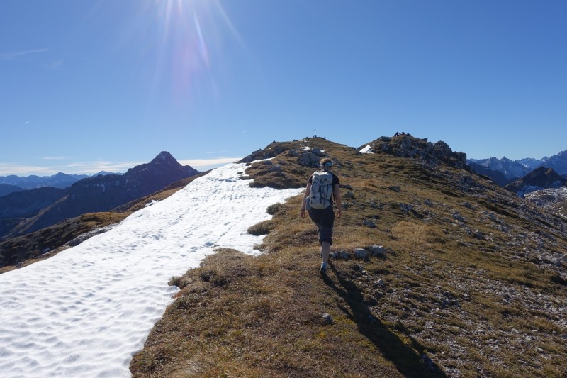 Lochgehrenkopf - Lochgehrenspitze - Sulzspitze - Strindschartenkopf - Litnisschrofen - Krinnenspitze - Nesselwngle