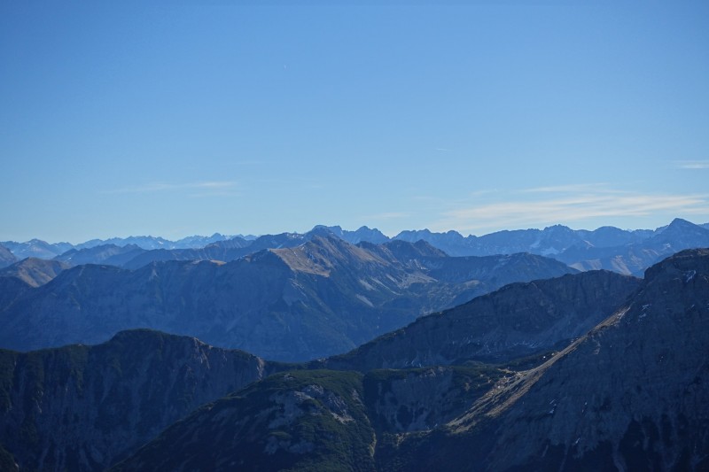 Lochgehrenkopf - Lochgehrenspitze - Sulzspitze - Strindschartenkopf - Litnisschrofen - Krinnenspitze - Nesselwngle