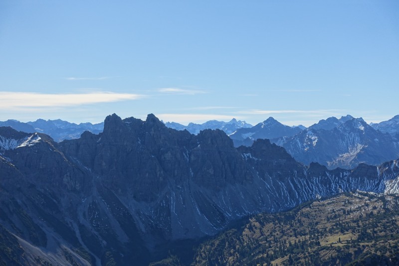 Lochgehrenkopf - Lochgehrenspitze - Sulzspitze - Strindschartenkopf - Litnisschrofen - Krinnenspitze - Nesselwngle