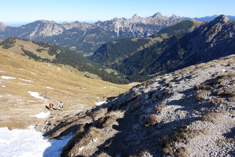 Lochgehrenkopf - Lochgehrenspitze - Sulzspitze - Strindschartenkopf - Litnisschrofen - Krinnenspitze - Nesselwngle