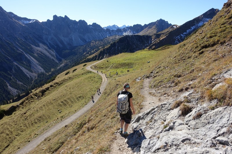 Lochgehrenkopf - Lochgehrenspitze - Sulzspitze - Strindschartenkopf - Litnisschrofen - Krinnenspitze - Nesselwngle