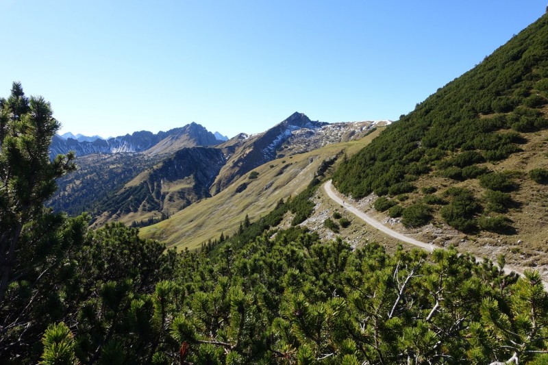Lochgehrenkopf - Lochgehrenspitze - Sulzspitze - Strindschartenkopf - Litnisschrofen - Krinnenspitze - Nesselwngle