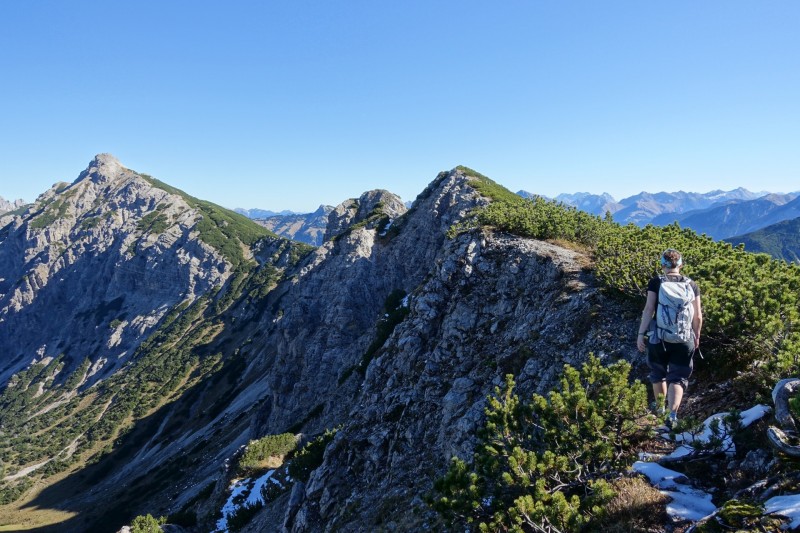 Lochgehrenkopf - Lochgehrenspitze - Sulzspitze - Strindschartenkopf - Litnisschrofen - Krinnenspitze - Nesselwngle