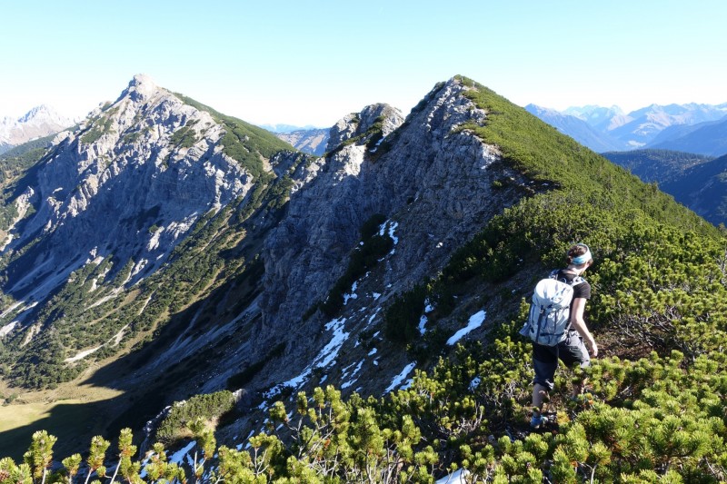 Lochgehrenkopf - Lochgehrenspitze - Sulzspitze - Strindschartenkopf - Litnisschrofen - Krinnenspitze - Nesselwngle