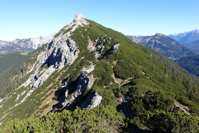 Lochgehrenkopf - Lochgehrenspitze - Sulzspitze - Strindschartenkopf - Litnisschrofen - Krinnenspitze - Nesselwngle