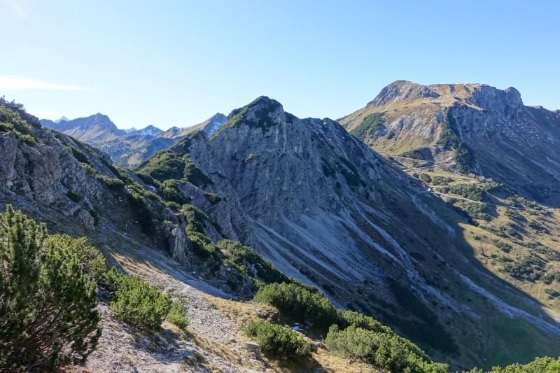 Lochgehrenkopf - Lochgehrenspitze - Sulzspitze - Strindschartenkopf - Litnisschrofen - Krinnenspitze - Nesselwngle