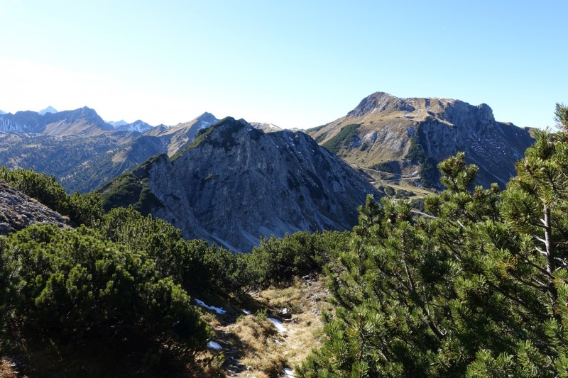 Lochgehrenkopf - Lochgehrenspitze - Sulzspitze - Strindschartenkopf - Litnisschrofen - Krinnenspitze - Nesselwngle