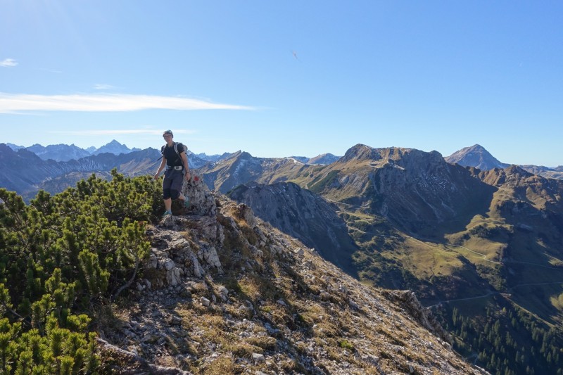 Lochgehrenkopf - Lochgehrenspitze - Sulzspitze - Strindschartenkopf - Litnisschrofen - Krinnenspitze - Nesselwngle