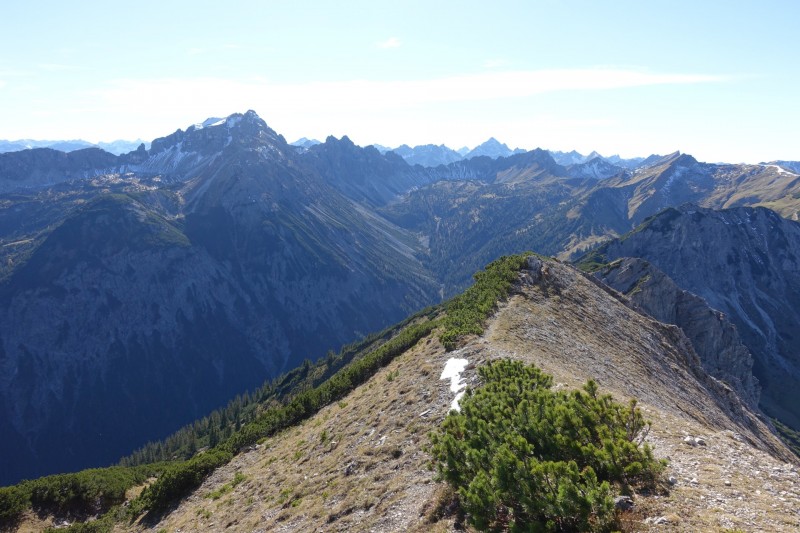 Lochgehrenkopf - Lochgehrenspitze - Sulzspitze - Strindschartenkopf - Litnisschrofen - Krinnenspitze - Nesselwngle