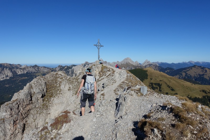 Lochgehrenkopf - Lochgehrenspitze - Sulzspitze - Strindschartenkopf - Litnisschrofen - Krinnenspitze - Nesselwngle
