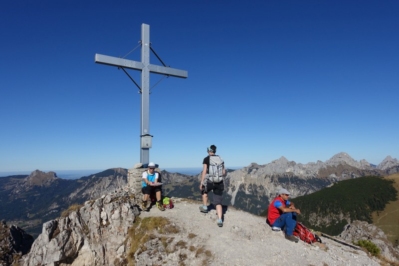 Lochgehrenkopf - Lochgehrenspitze - Sulzspitze - Strindschartenkopf - Litnisschrofen - Krinnenspitze - Nesselwngle