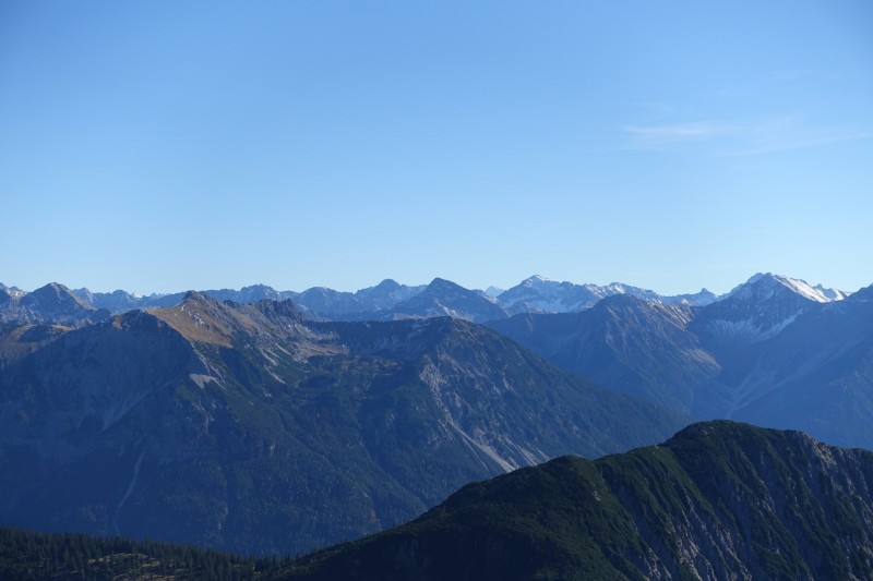 Lochgehrenkopf - Lochgehrenspitze - Sulzspitze - Strindschartenkopf - Litnisschrofen - Krinnenspitze - Nesselwngle