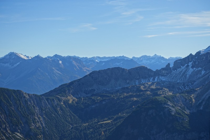 Lochgehrenkopf - Lochgehrenspitze - Sulzspitze - Strindschartenkopf - Litnisschrofen - Krinnenspitze - Nesselwngle
