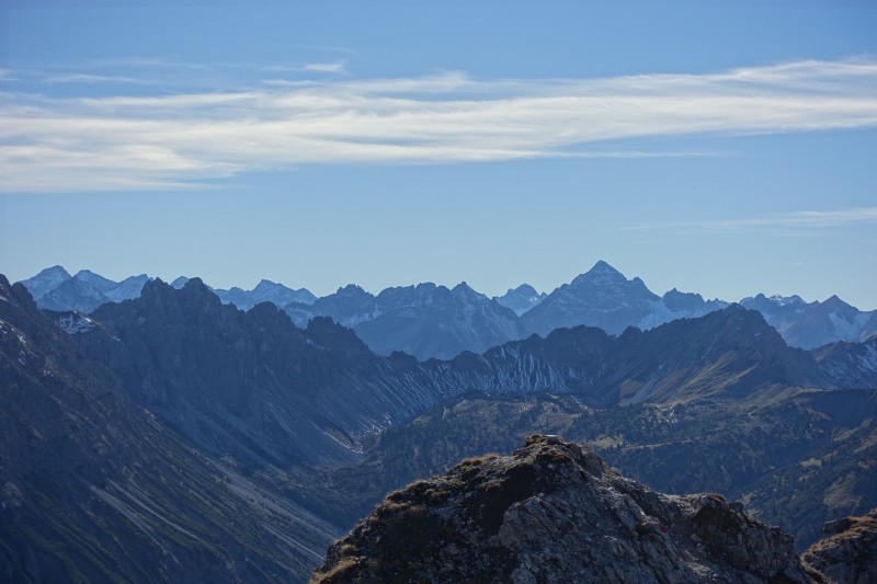Lochgehrenkopf - Lochgehrenspitze - Sulzspitze - Strindschartenkopf - Litnisschrofen - Krinnenspitze - Nesselwngle