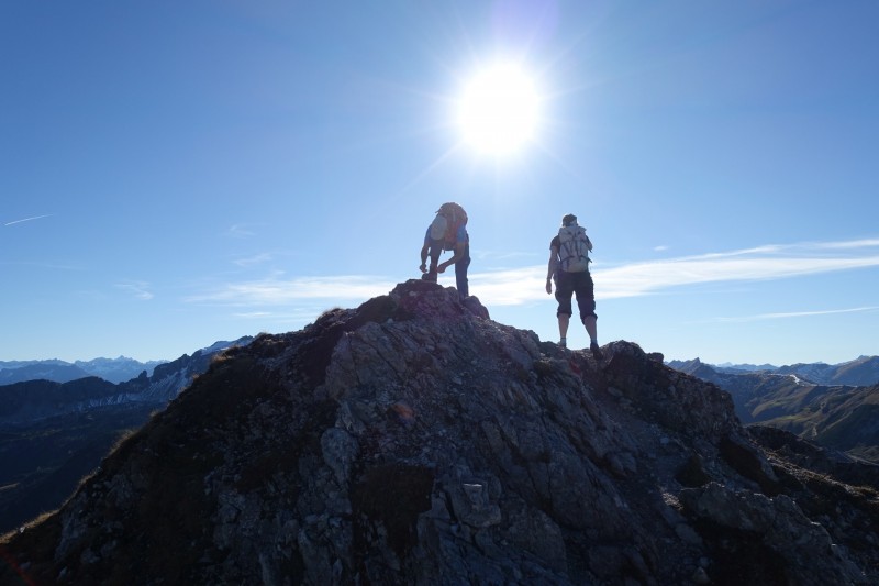 Lochgehrenkopf - Lochgehrenspitze - Sulzspitze - Strindschartenkopf - Litnisschrofen - Krinnenspitze - Nesselwngle