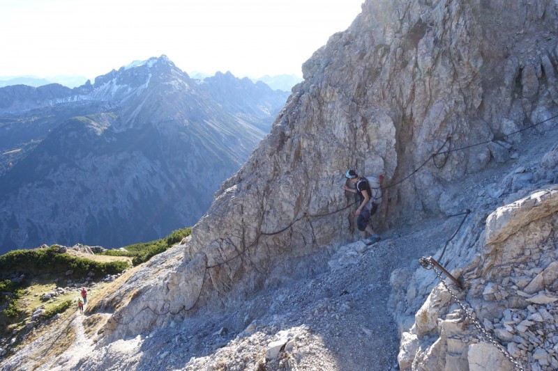 Lochgehrenkopf - Lochgehrenspitze - Sulzspitze - Strindschartenkopf - Litnisschrofen - Krinnenspitze - Nesselwngle