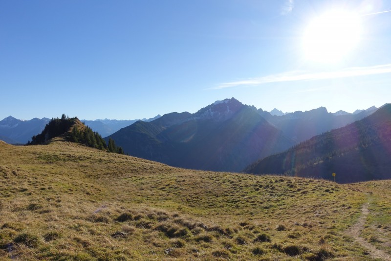 Lochgehrenkopf - Lochgehrenspitze - Sulzspitze - Strindschartenkopf - Litnisschrofen - Krinnenspitze - Nesselwngle