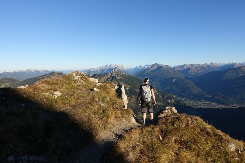Lochgehrenkopf - Lochgehrenspitze - Sulzspitze - Strindschartenkopf - Litnisschrofen - Krinnenspitze - Nesselwngle