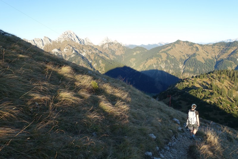 Lochgehrenkopf - Lochgehrenspitze - Sulzspitze - Strindschartenkopf - Litnisschrofen - Krinnenspitze - Nesselwngle