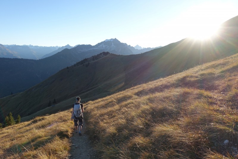 Lochgehrenkopf - Lochgehrenspitze - Sulzspitze - Strindschartenkopf - Litnisschrofen - Krinnenspitze - Nesselwngle