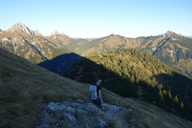 Lochgehrenkopf - Lochgehrenspitze - Sulzspitze - Strindschartenkopf - Litnisschrofen - Krinnenspitze - Nesselwngle