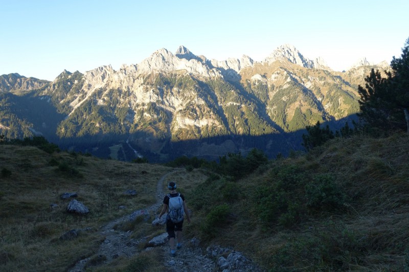 Lochgehrenkopf - Lochgehrenspitze - Sulzspitze - Strindschartenkopf - Litnisschrofen - Krinnenspitze - Nesselwngle