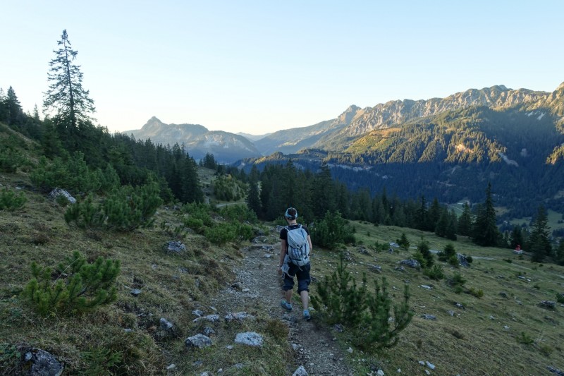 Lochgehrenkopf - Lochgehrenspitze - Sulzspitze - Strindschartenkopf - Litnisschrofen - Krinnenspitze - Nesselwngle